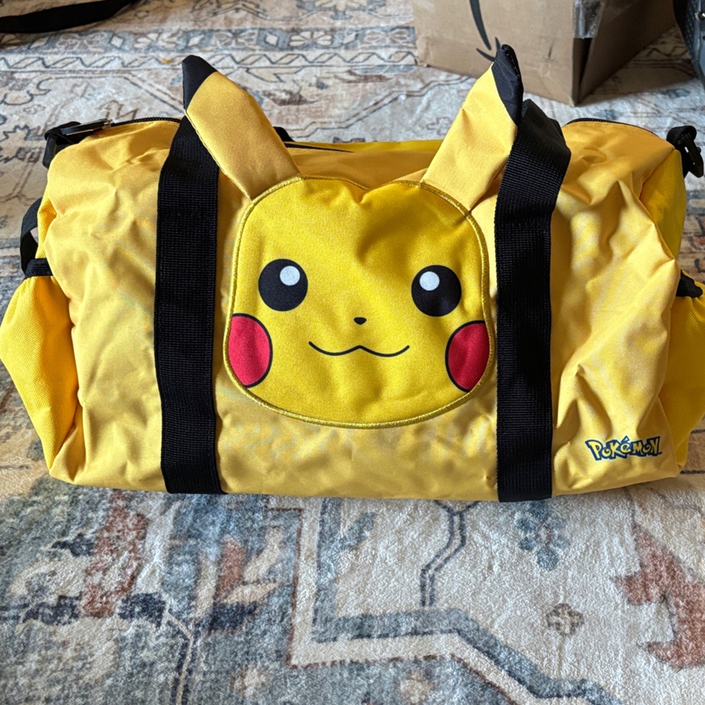 Pokemon Yellow Pikachu Kids Bag